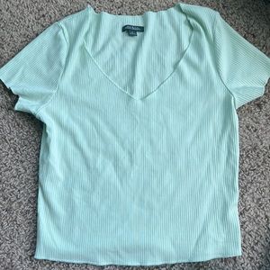Green shirt